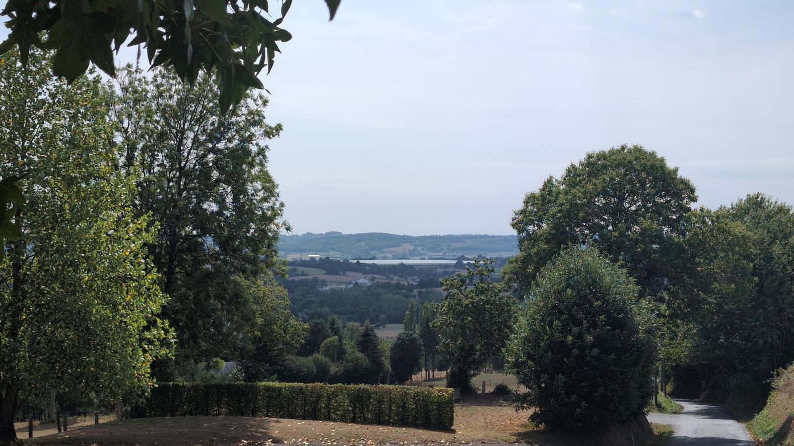 Point de vue depuis les Loges-sur-Brécey